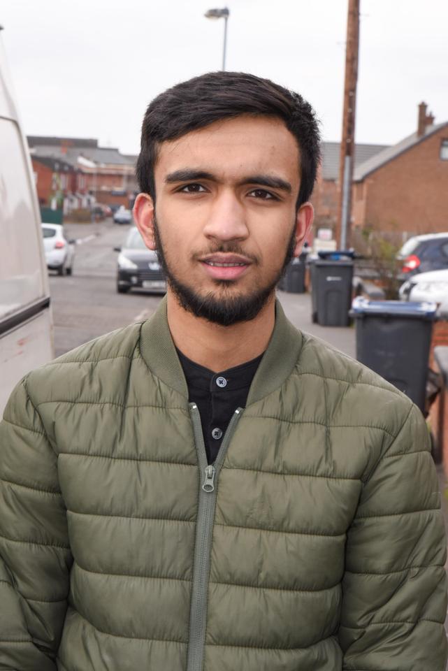  Student Sufiyan Javed, 17, says 'times have changed and it's normal now'