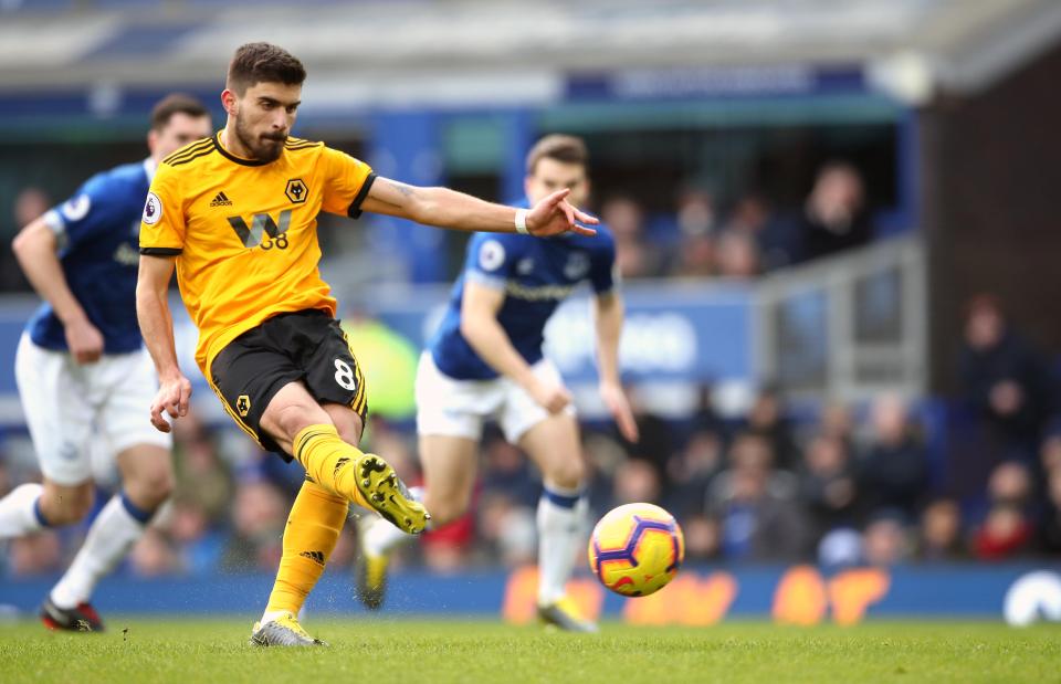  Neves rolled home the opener from the penalty spot