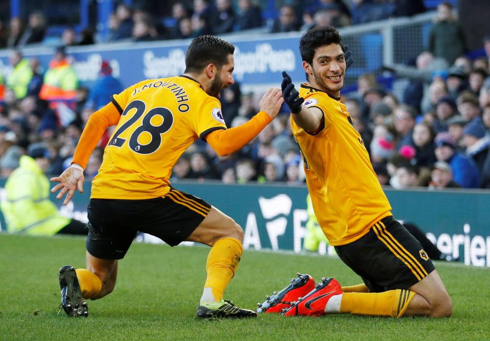  Wolves netted twice in the first half