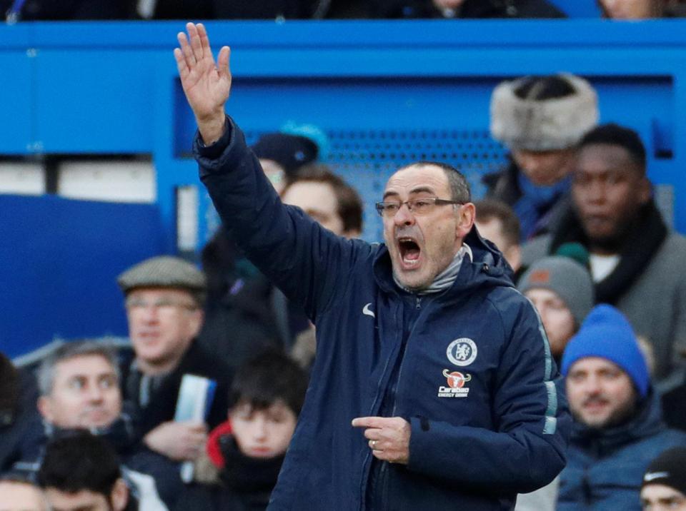  Maurizio Sarri wants an end to the stand-off