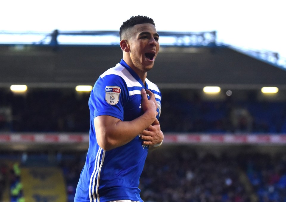 Che Adams is a target for both Arsenal and Manchester United