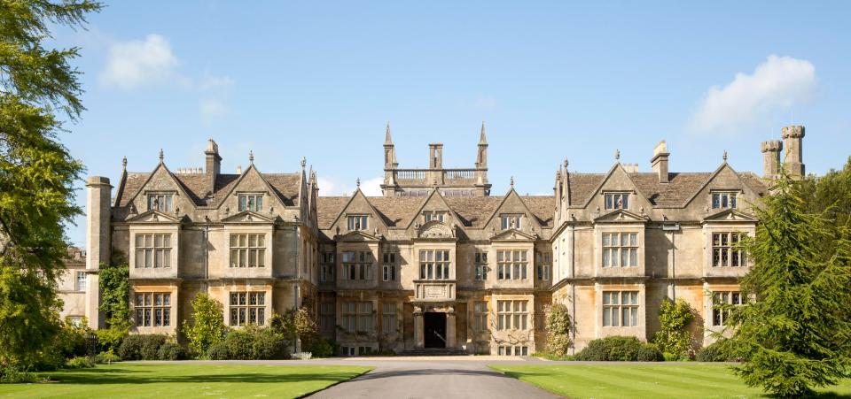  Central Government War Headquarters at Corsham Court, Wilts, where the Queen could be placed in the event of civil unrest