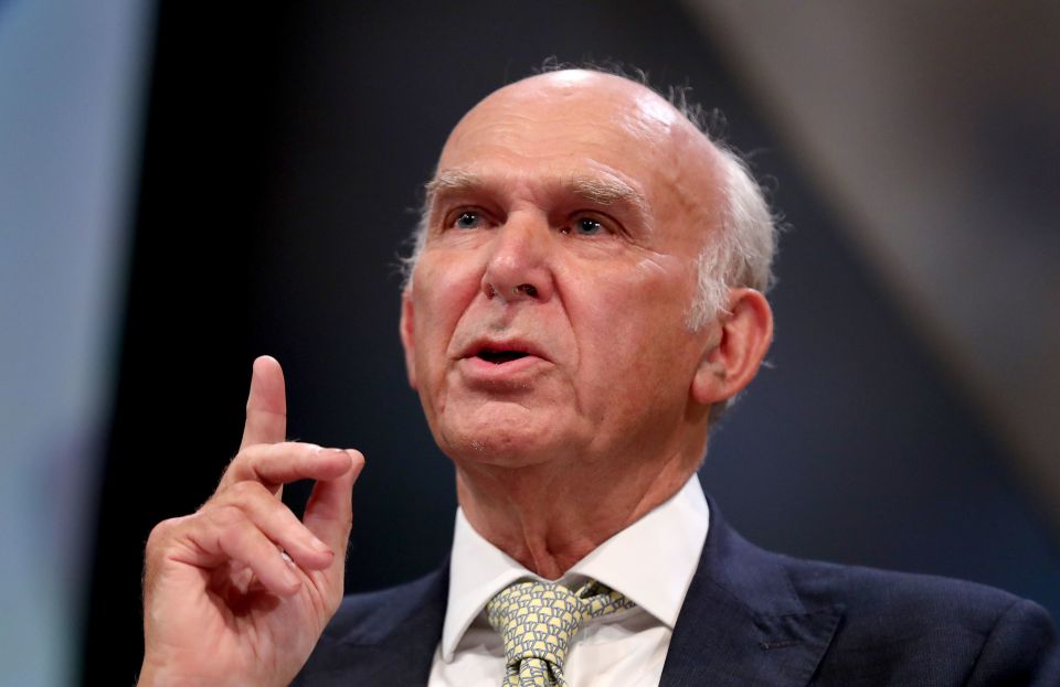  Vince Cable wants a pact between the splitters and the Lib Dems