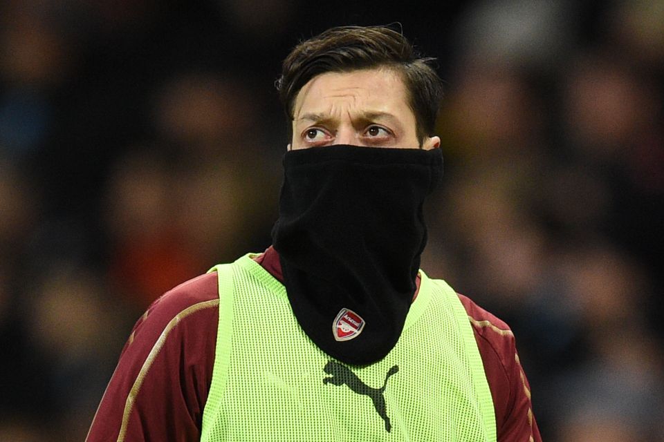  Mesut Ozil could land himself in hot water at Arsenal due to his social media antics