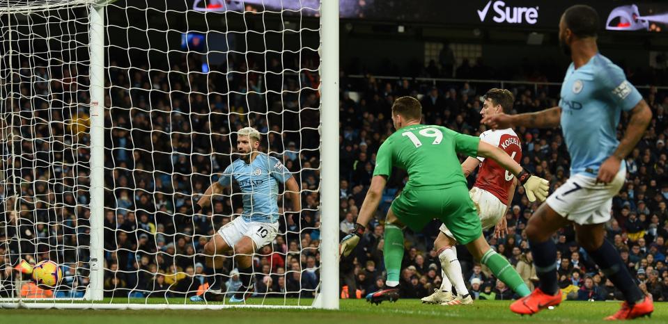  Aguero then doubled his tally with the simplest of finishes