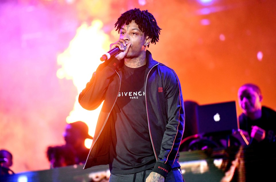 Rapper 21 Savage has been arrested by US immigration officials - because he's British