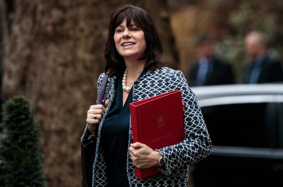  Claire Perry defended the cap