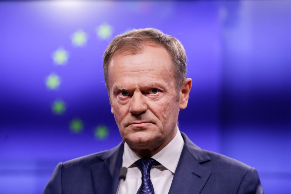  EU chief Donald Tusk has said he will extend Article 50 so that the UK avoids a No Deal