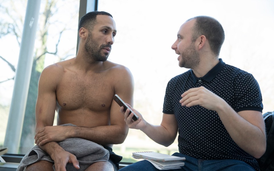  DeGale sat down with Sun man Wally Downes Jr ahead of Saturday's bout