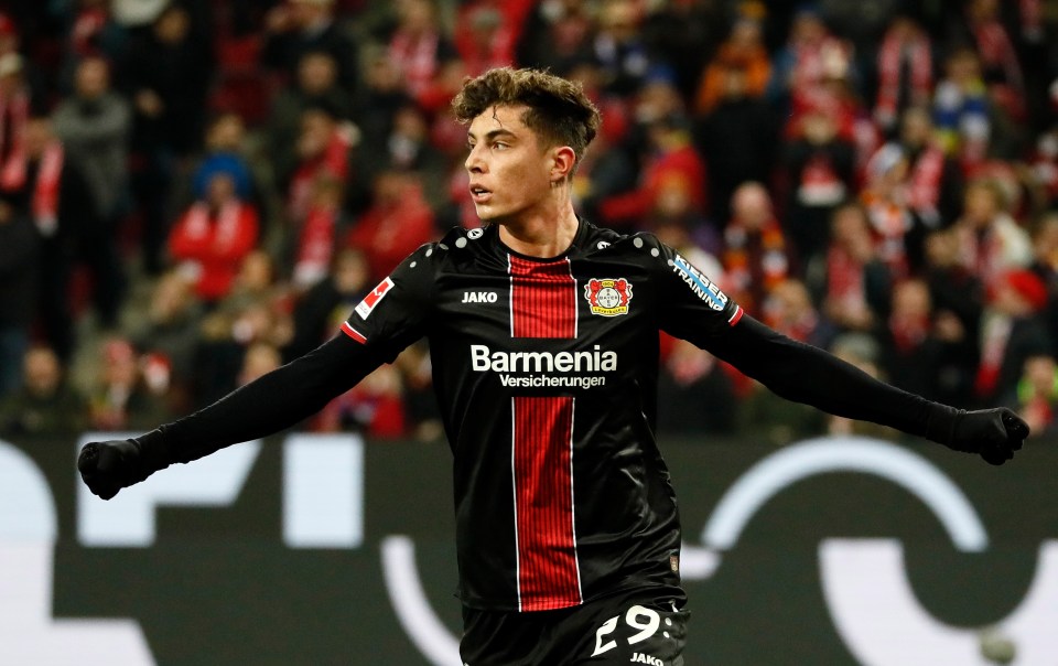  Kai Havertz has been a revelation this season and is also wanted by Barcelona and Real Madrid