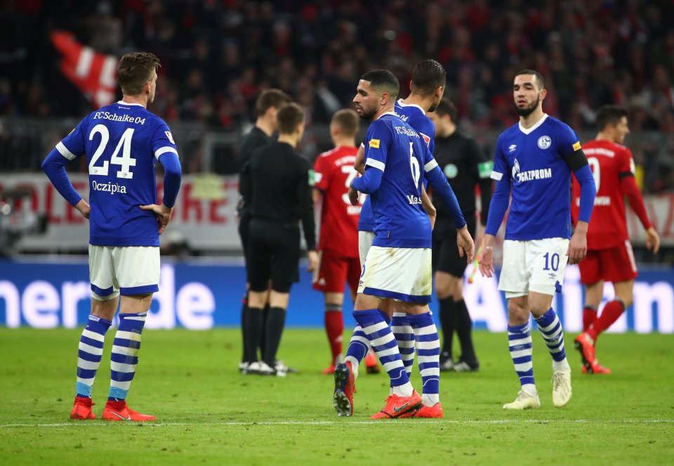  The German club have struggled in the Bundesliga this season and sit 14th