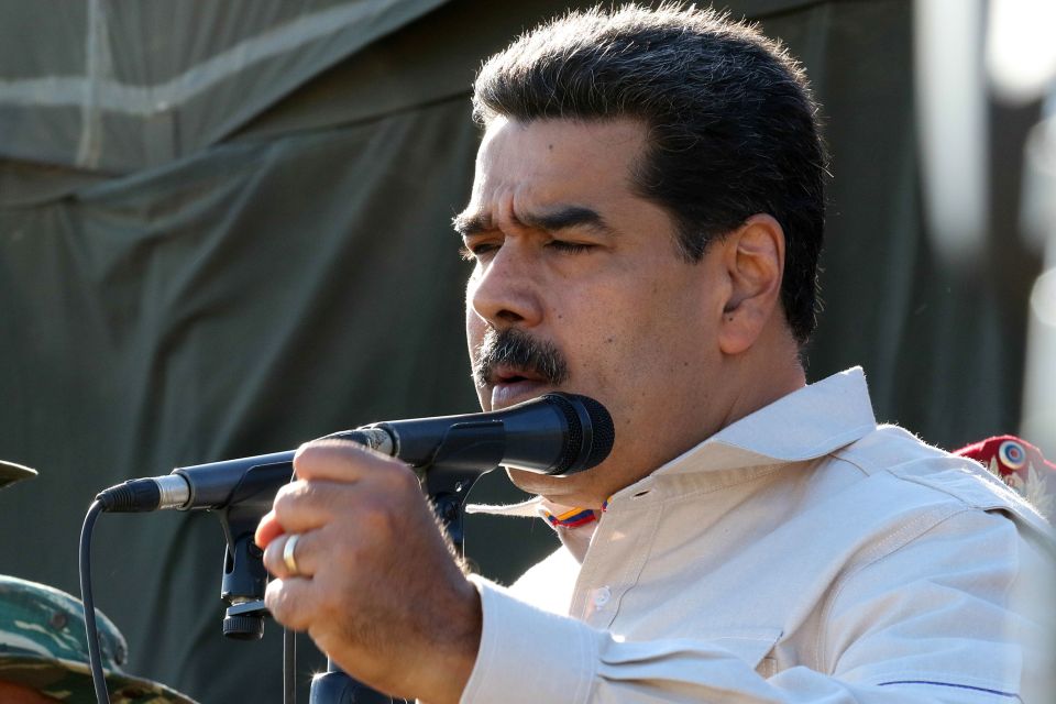  President Nicolas Maduro had ordered soldiers to install a border blockade to prevent foreign aid entering Venezuela