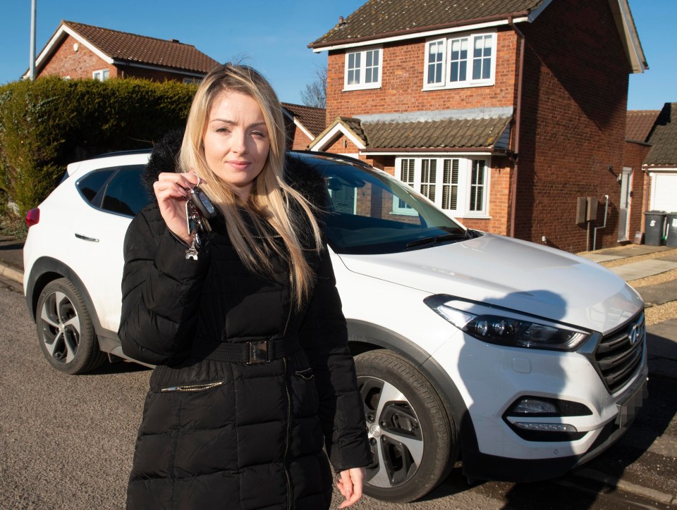 Katie's keyless Hyundai Tucson was opened in 19 seconds