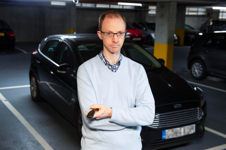 Bryan Johnston's Ford Focus was opened with the gadget in six seconds