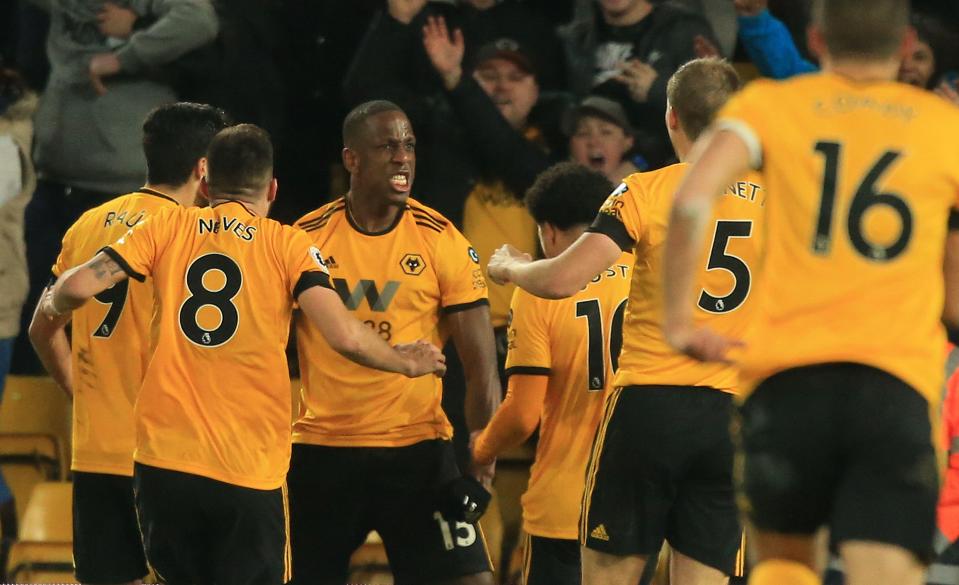  Willy Boly rescued a point for Wolves