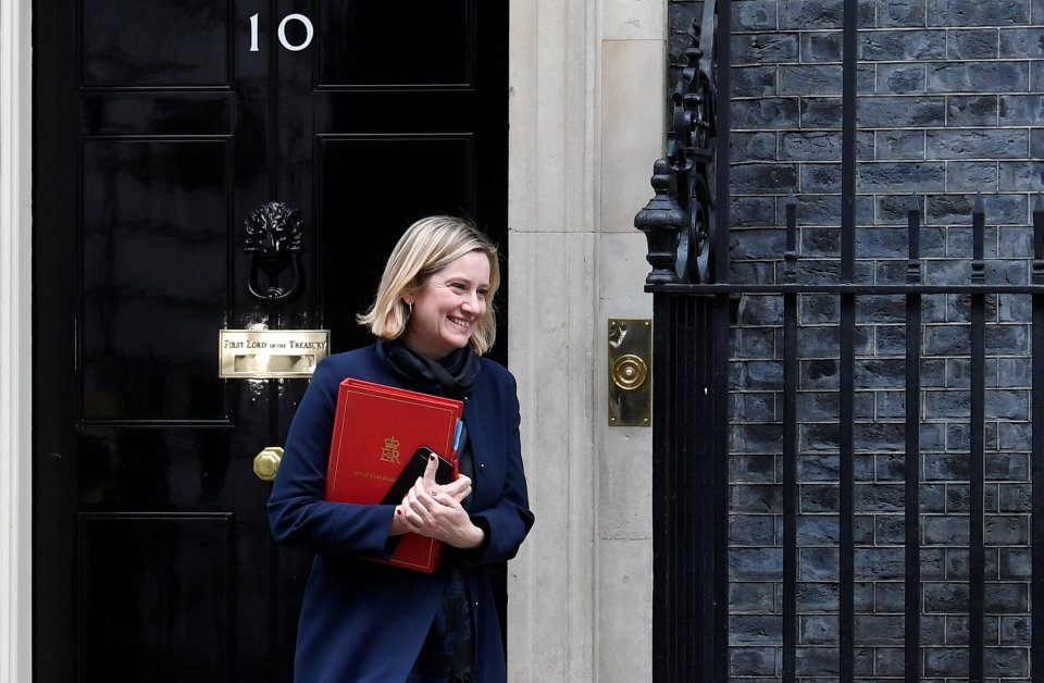  Amber Rudd is thought to be weighing up her future