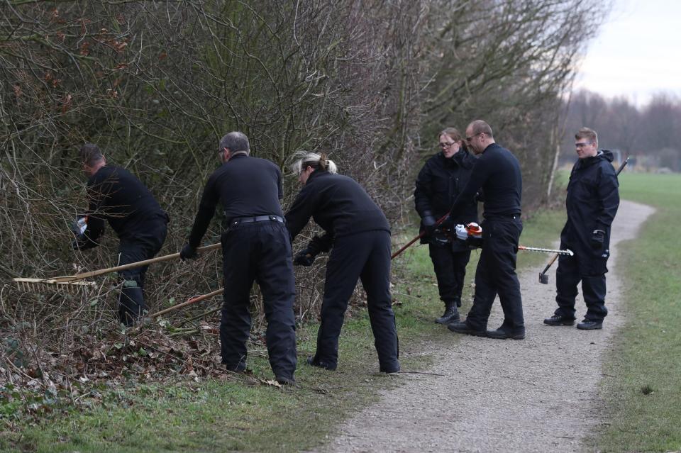  Police search Oak Road Playing Fields in connection with Libby's disappearance