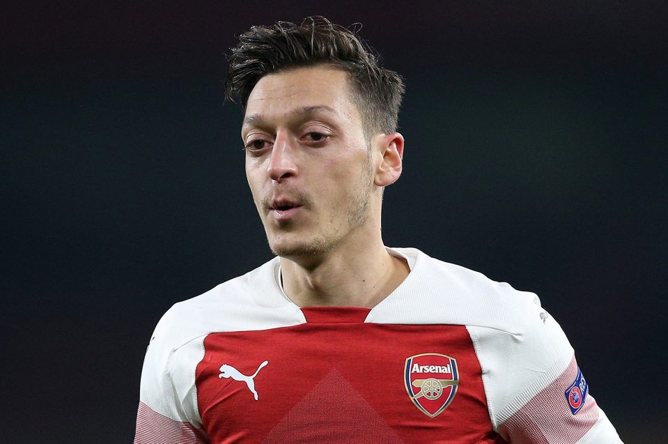  Ozil has netted just four goals this season