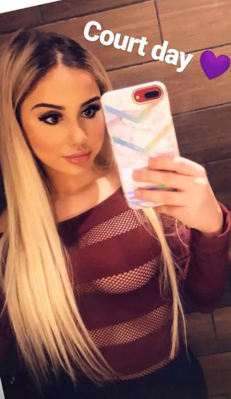  Zoia posted a series of snaps on Instagram following her arrest