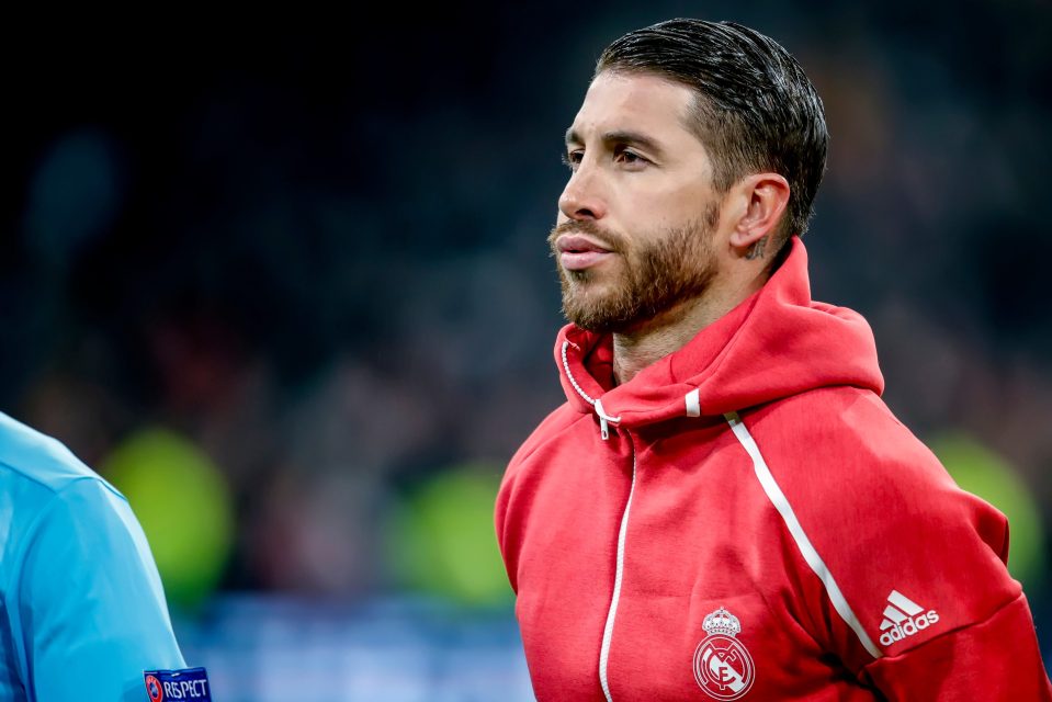  Sergio Ramos looks like he has talked himself in to a Uefa ban