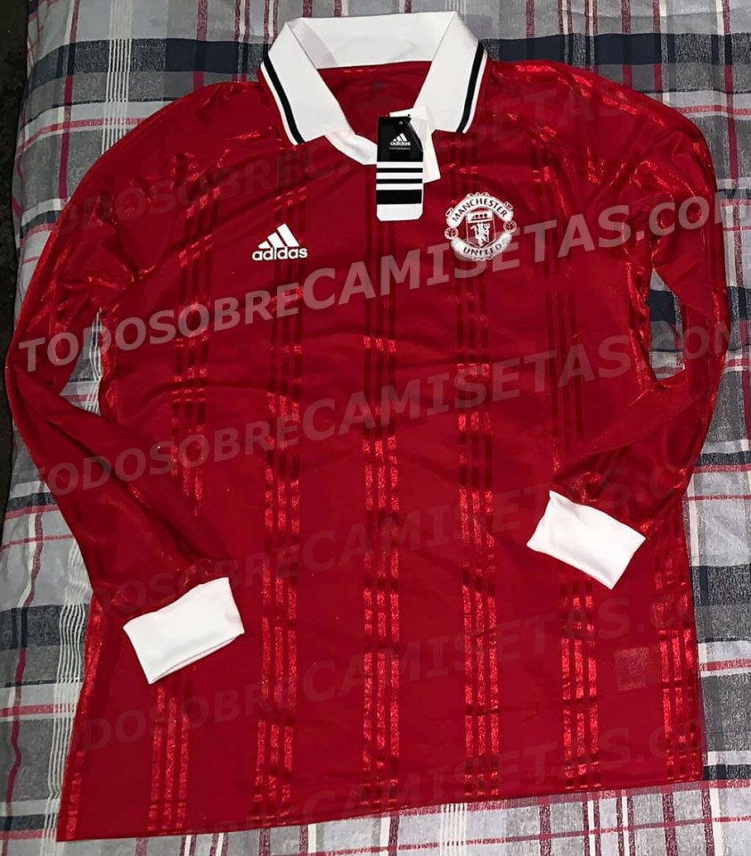  Manchester United's supposed icon kit for the 2019-2020 season has been leaked online