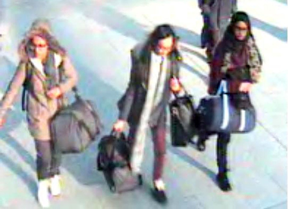  The three girls left their Bethnal Green school to flee to Syria and became Jihadi brides