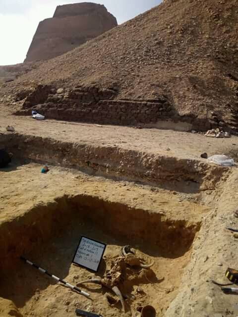  The tomb in front of the Medium pyramid