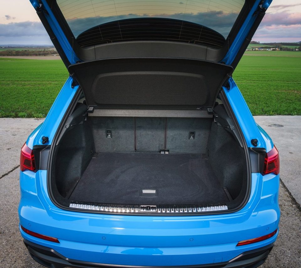  The Q3's boot is now a capacious 530 litres — 110 more than the 2012 original