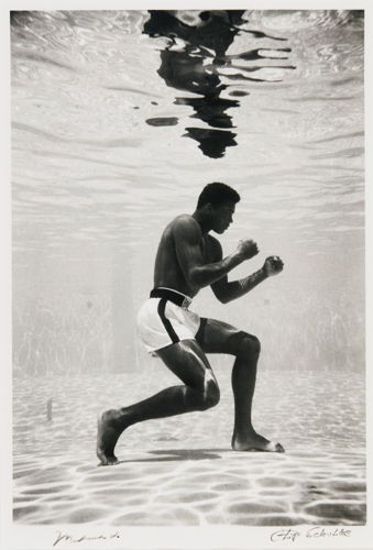  Muhammad Ali was famously snapped submerged in Miami in 1961 after a trainer explained the benefits of subaqua