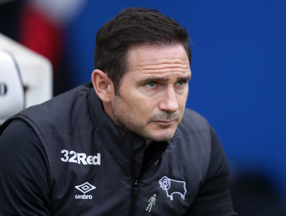  There will be no Frank Lampard in the FA Cup quarter-finals after his Derby side were knocked out by Brighton