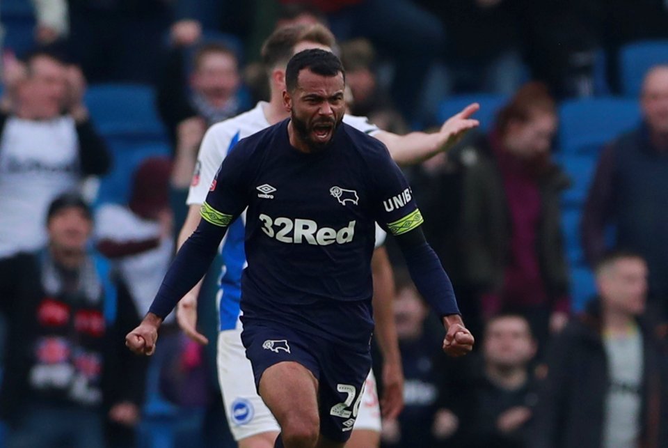  Ashley Cole scored his first-ever FA Cup goal today, for Derby