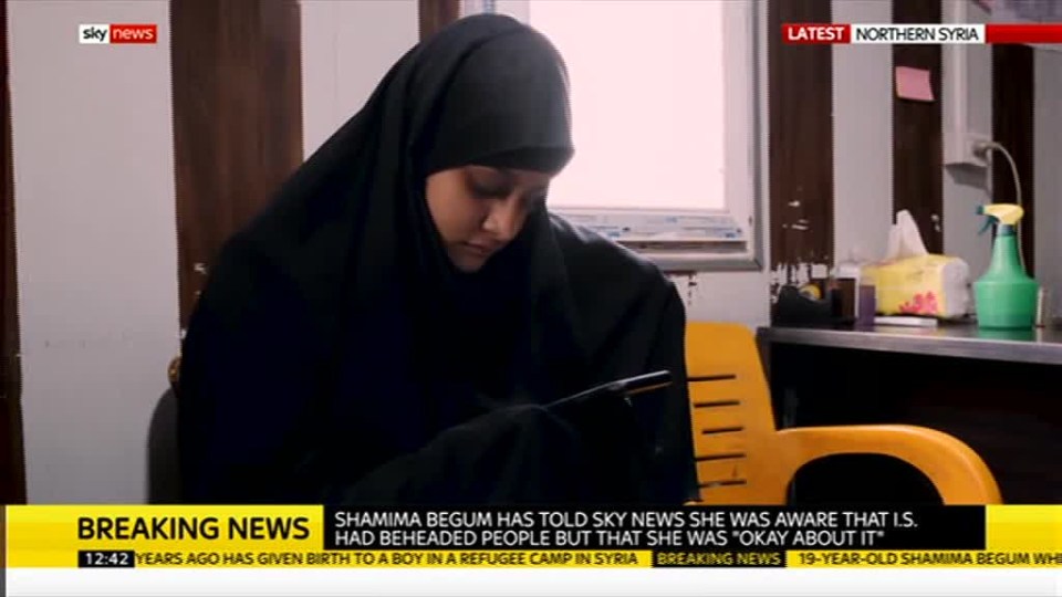 Shamima Begum said that she ‘started becoming religious’ before leaving the UK for war-torn Syria