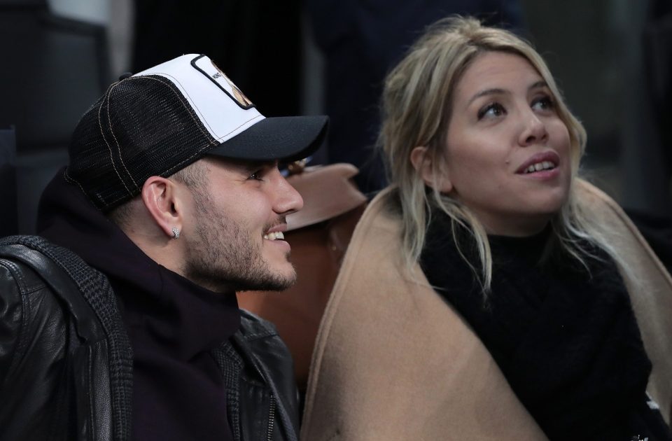  Icardi and Wanda have been locked in a contract stand-off with Inter of late