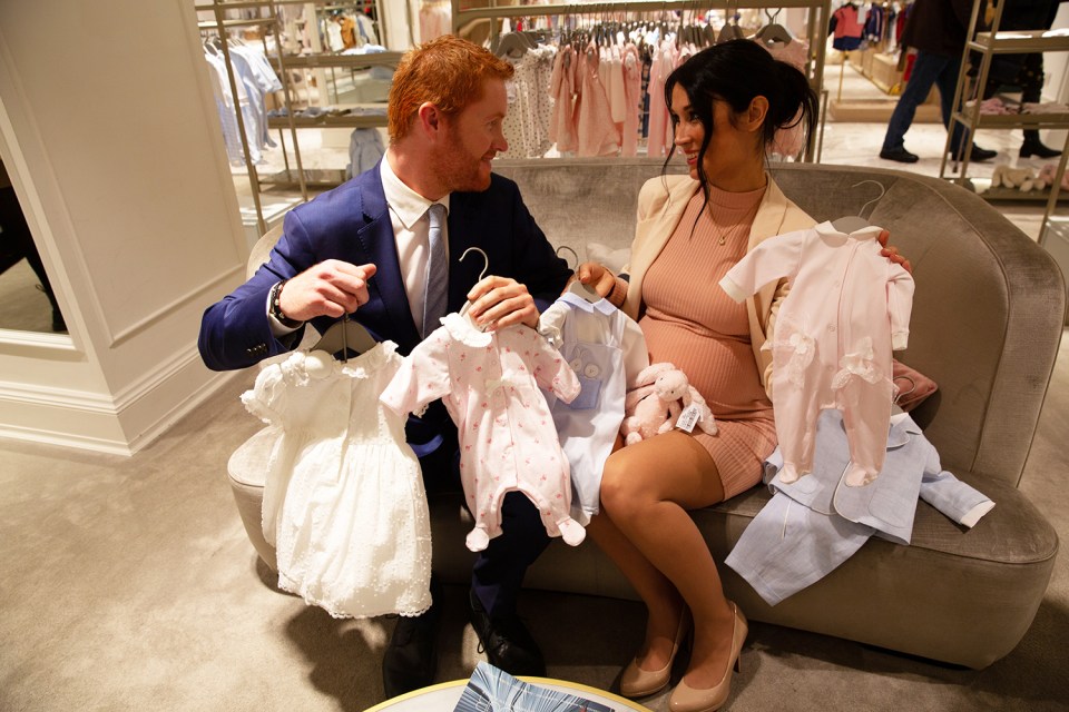  The couple head to a department store to stock up on the 'royal wardrobe'