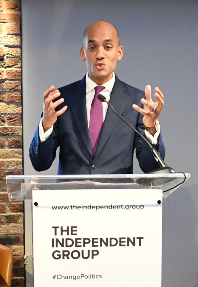 Chuka Umunna is one of the ringleaders of the new grouping