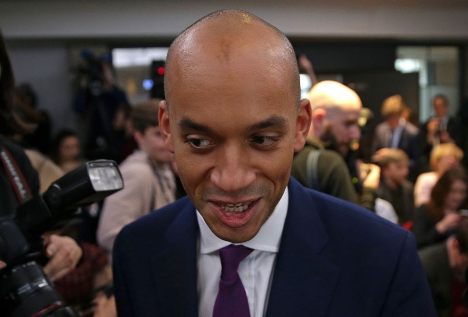  Chuka Umunna is planning to set up a new party