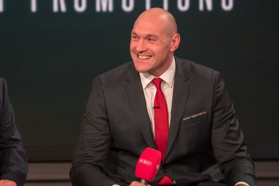  Fury signed an £80million deal with Top Rank on Monday