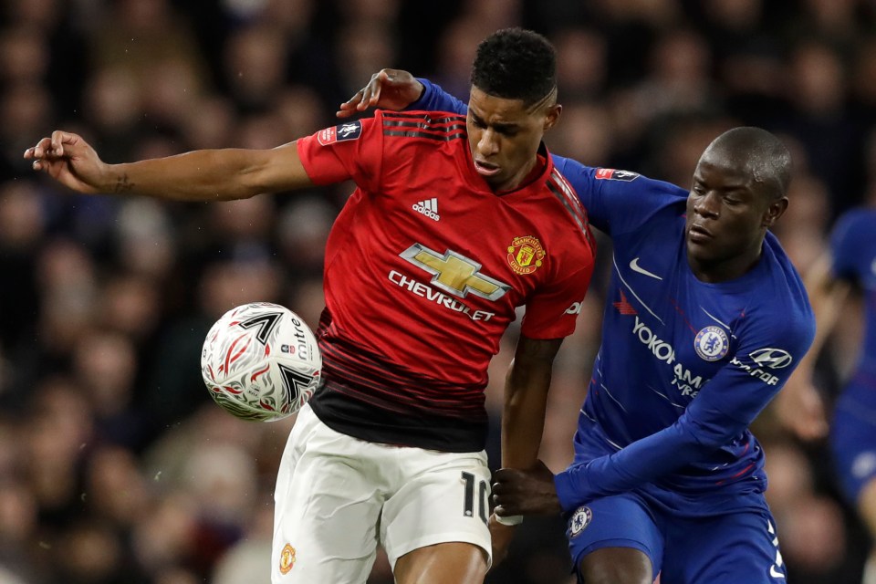  Marcus Rashford brilliantly assisted in Pogba's goal