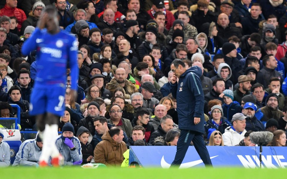  Sarri reckons his side were 'unlucky' in their loss to Utd