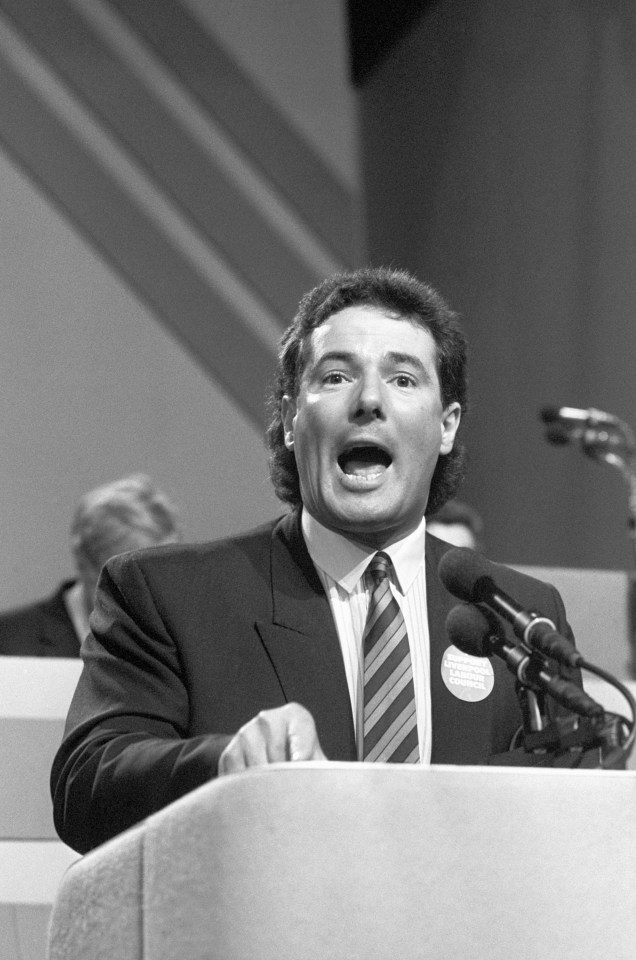  Derek Hatton, 71, was suspended by Labour this week over alleged anti-Semitic comments