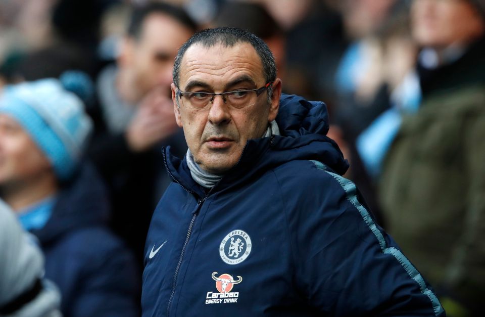  Sarri's side have been humiliated by both Man City and United in the past week