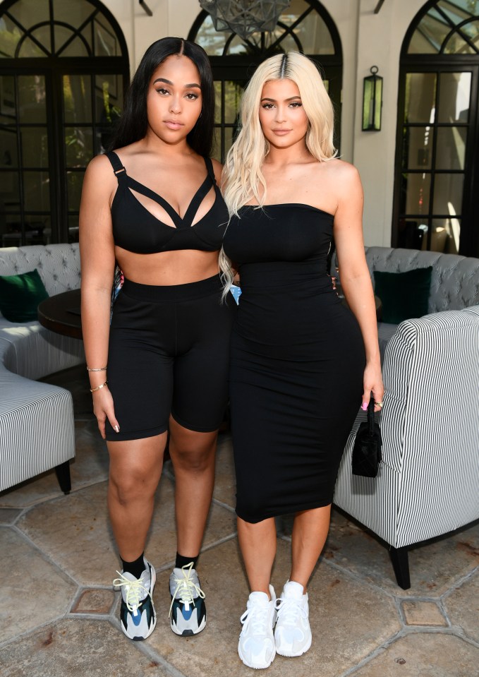  Tristan is alleged to have cheated with Jordyn, seen here with pal Kylie Jenner