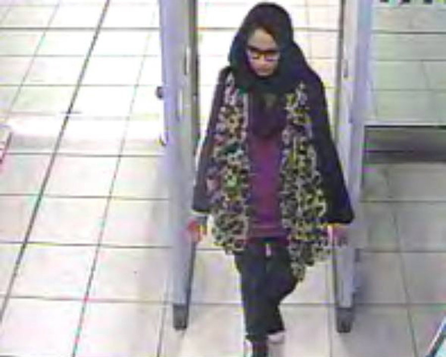 The schoolgirl was 15 when she fled from East London, only resurfacing in Syria four years later