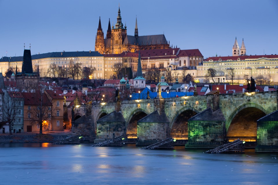  Allan and Steve had gone to Prague for a weekend break