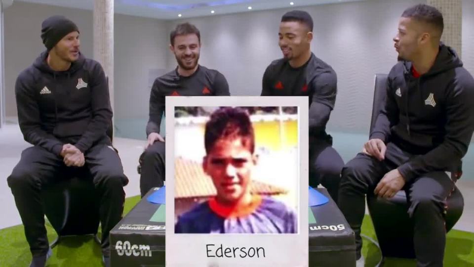  They had no problem in identifying their goalkeeper Ederson