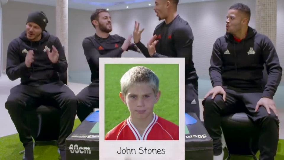  Jesus struggled with identifying John Stones as a child