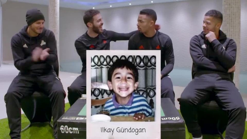  Silva recognised the cheeky smile of Ilkay Gundogan