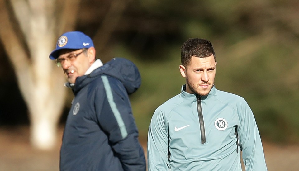  Hazard will be crucial for Sarri but two games in four days would be taxing for the Belgian