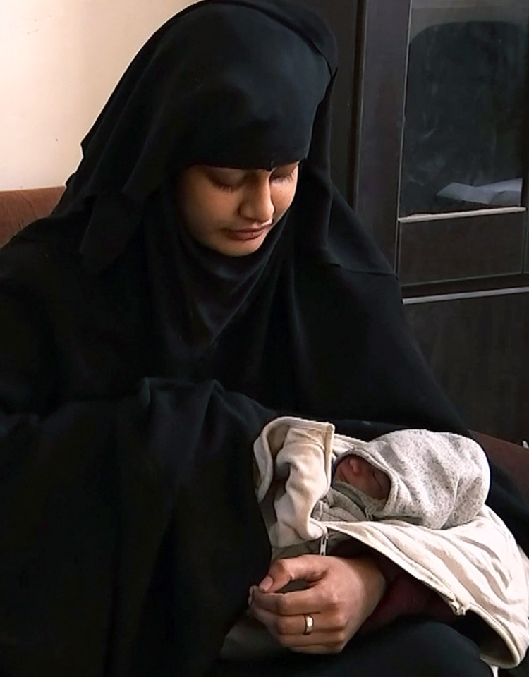 ISIS bride Shamima Begum and her baby have fled their refugee camp in Syria 