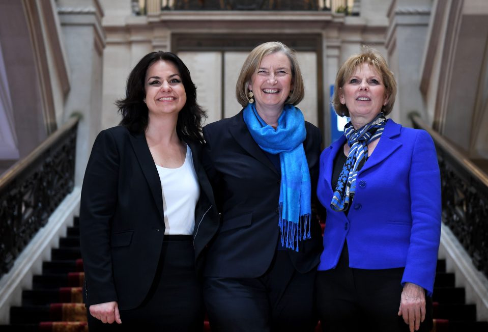  Anna Soubry, Heidi Allen and Sarah Wollaston left the Tory party on Wednesday